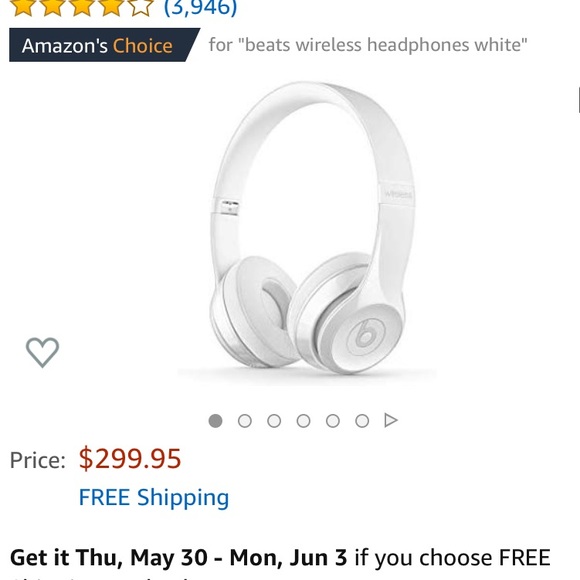 BEATS SOLO HD GLOSS WHITE HEADPHONES - Picture 1 of 5